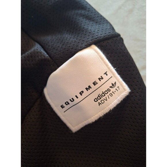 Adidas Equipment ADV/91-17 Black White Bold Track Top Zip Front Jacket Sz. 2XL - Picture 6 of 7